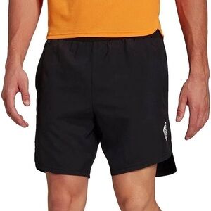 adidas Black Men's AEROREADY DESIGNED FOR MOVEMENT SHORTS